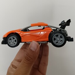 ماشین مسابقه اسپیدو قدرتی ماشین مسابقه نارنجی ماشین مسابقه قدرتی ماشین کوچک قدرتی عقب کش