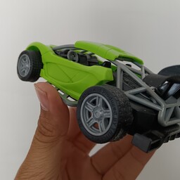 ماشین مسابقه اسپیدو اسباب بازی ماشین قدرتی عقب کش کوچک ماشین اسباب بازی کوچک رنگ سبز برند تریتی تویز ماشین قدرتی
