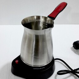 قهوه جوش استیل برقی دسته دار  نیم لیتری کیفیت مناسب مدل80045