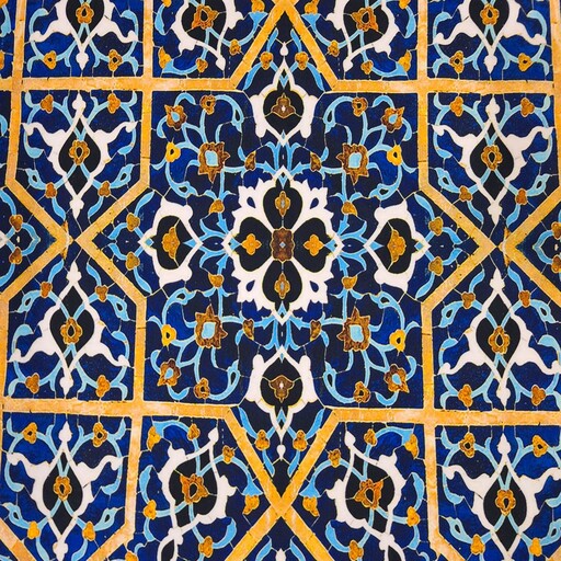 رومیزی مربعی سنتی طرح نگارش با کیفیت و جنس عالی