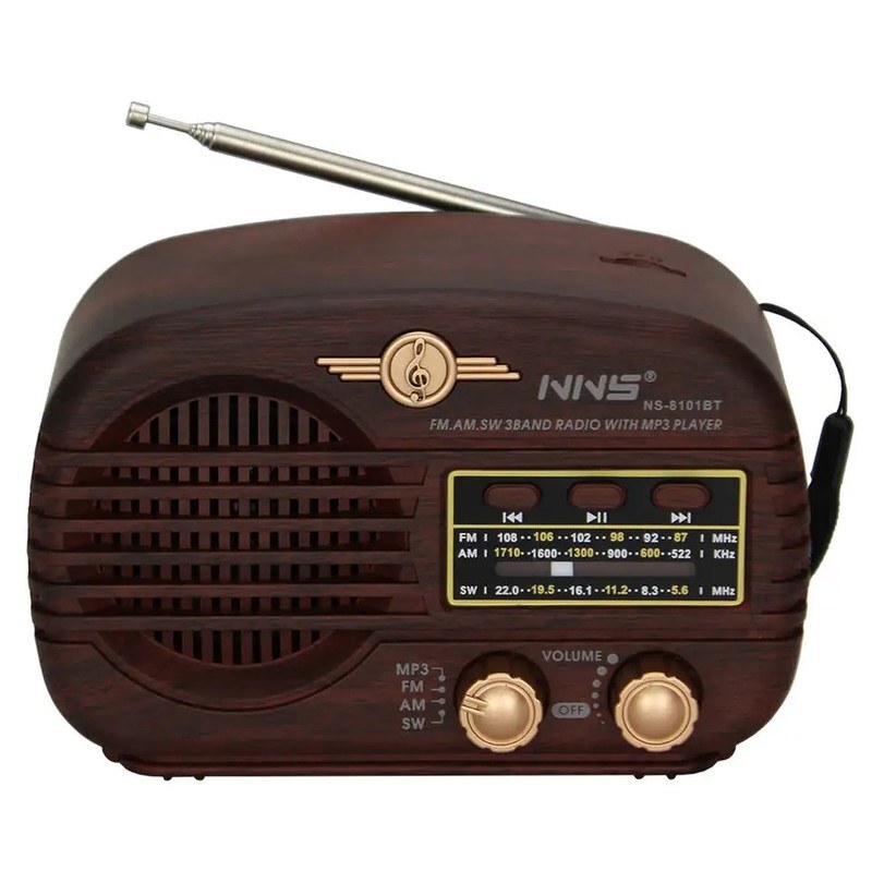 اسپیکر رادیو شارژی ان ان اس مدل NNS NS 8101BT