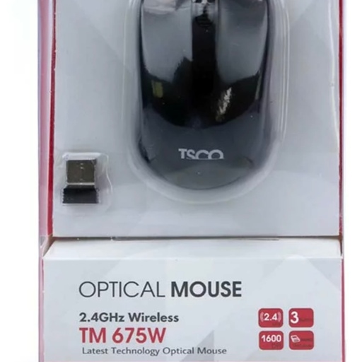 ماوس بی سیم تسکو مدل TM 675W