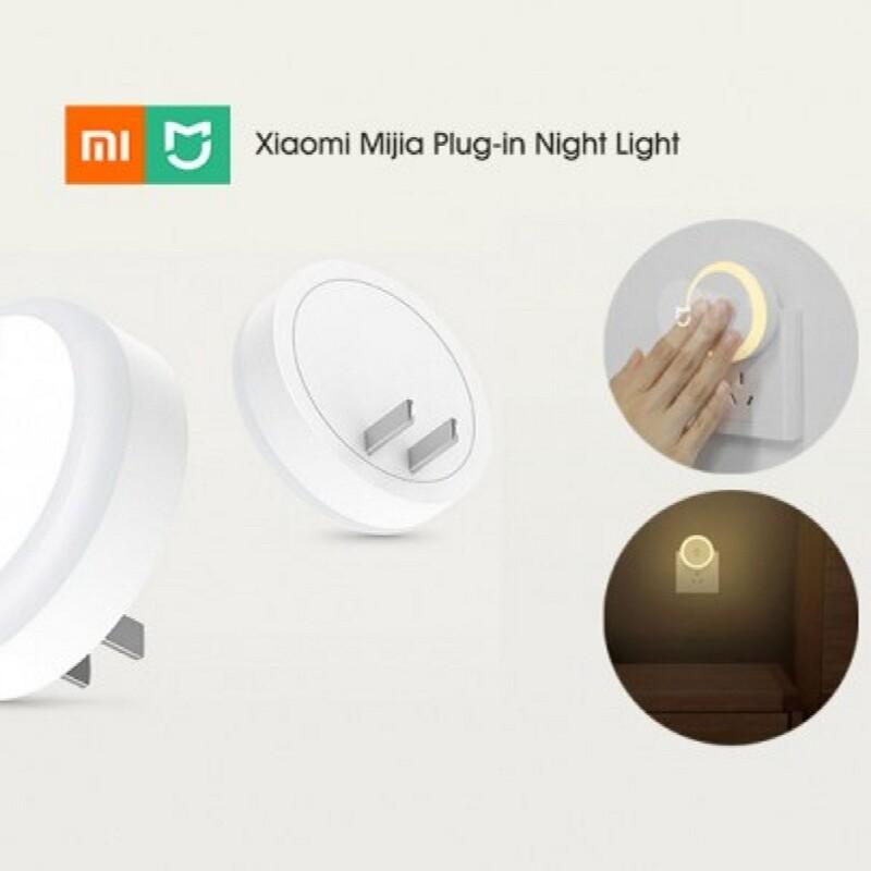 چراغ خواب شیائومی Mijia منبع انرژی برق شهری، مجهز به سنسور نور جهت روشن شدن خودکار لامپ در تاریکی