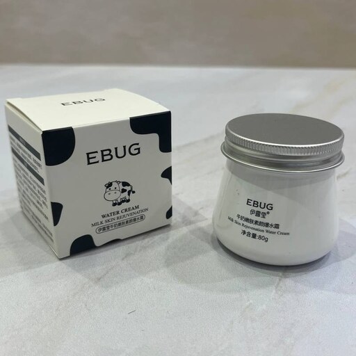 کرم ژل لایه بردار روشن کننده 80 گرمی شیر گاو ایباگ EBUG