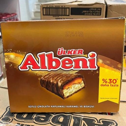 شکلات آلبنی اولکر ترکیه بسته 18 عددی قیمت عمده