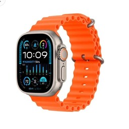 ساعت هوشمند سری مدل Ultra t3000 رنگ مشکی و نارنجی 
