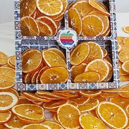 میوه خشک پرتقال 100 گرمی با کیفیت عالی و بسته بندی لاکچری
