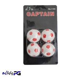 توپ فوتبال دستی کاپیتان مدل 001 بسته 4 عددی