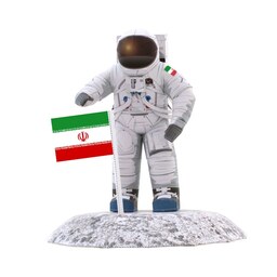 ماکت ساختنی مدل کاردستی طرح فضانورد ایرانی