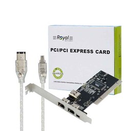 کارت Royal RP-004 PCI IEEE1394 FireWire