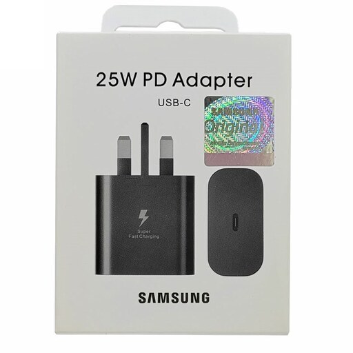 آداپتور فست شارژ 25 وات سامسونگ مدل Samsung 25W PD Adapter EP-TA800NBEGAE ویتنام