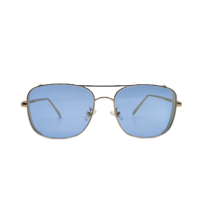 عینک شب اسپرت زنانه و مردانه مارک دیور مدل مربع رنگ آبی 