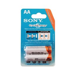 باتری قلمی قابل شارژ سونی مدل NH-AA HR1551 ظرفیت 4600 میلی آمپر ساعت بسته 2 عددی