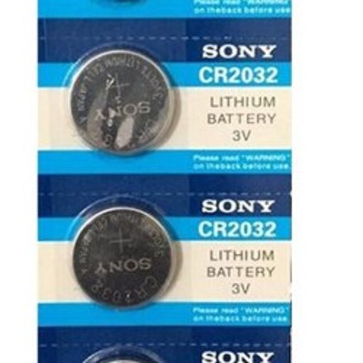باتری سکه ای مدل CR2032 بسته 2 عددی