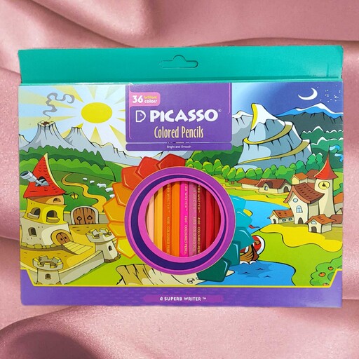 مداد رنگی 36 تایی پیکاسو PICASSO 