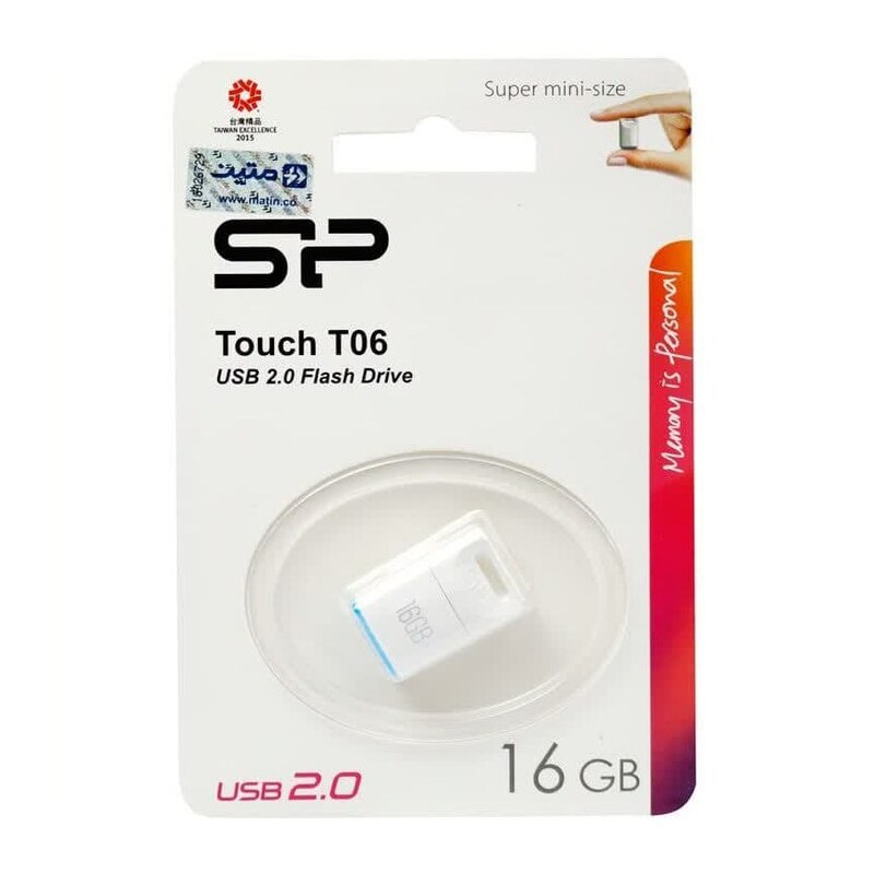 فلش مموری سیلیکون پاور مدل Touch T06 ظرفیت 16 گیگابایت