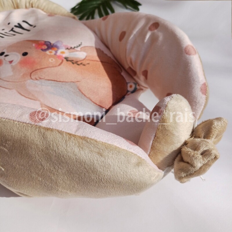آغوشی سوئیسی نوزاد جنس مخمل درجه یک فانتزی و طرحدار وسیله حمل نوزاد و کودک 