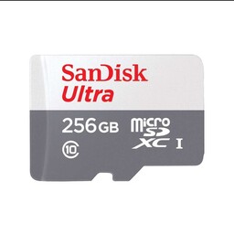 کارت حافظه 256 گیگ میکرو اس دی ایکس سی سن دیسک مدل Ultra کلاس 10 استاندارد 