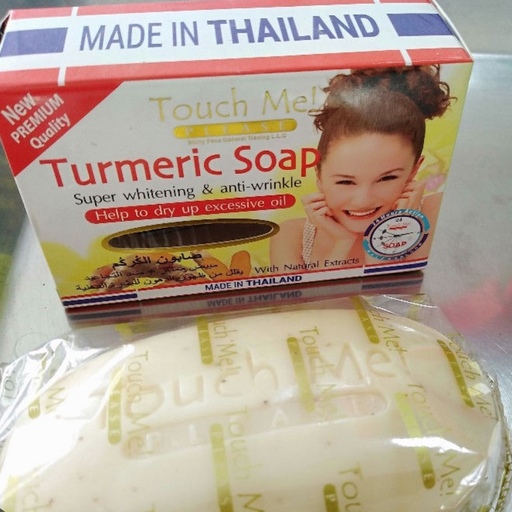 صابون زردچوبه ضدلک و سفید کننده تاچمی تایلندی اصلی