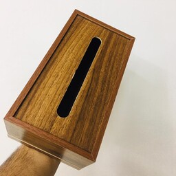 جعبه دستمال چوبی