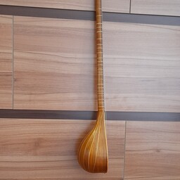 ساز سه تار ،موسیقی سنتی ایران ،کاسه چوب توت ، دسته چوب گردو ی معرق کاری شده