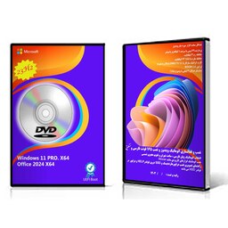 دیسک DVD9  Windows 11 23h2 - Photoshop 2024 - Office 2024