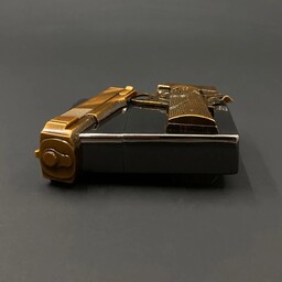 فندک طرح تفنگ برتا مدل تاشو کد DKD-703 فندک خاص فندک هدیه کالکشن مردانه فندک