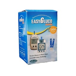 نوار تست قند خون ایزی گلوکو EASY GLUCO بسته 50 عددی