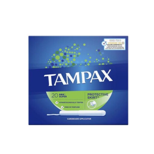 تامپون تامپکس Tampax Super سوپر 20 عددی سه قطره