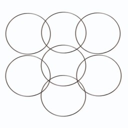 حلقه دریم کچر کد 700 بسته 7 عددی (طول و عرض 7 سانتی متر)