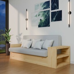 کاناپه تختخواب شو کاناپه مدرن مبل تختخواب شو نیوهوم سفارشی ساز ارسال رایگان