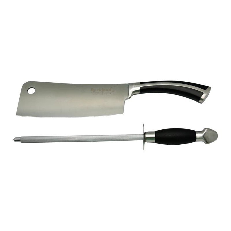 سرویس چاقو آشپزخانه 8 پارچه راکلند Rockland، تیغه ضخیم، بسیار تیز،  2103
