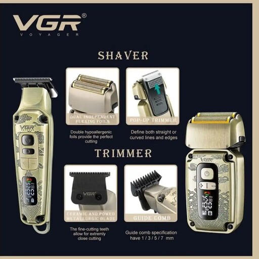 ست ماشین اصلاح وی جی آر VGR V-641

VGR V-641

