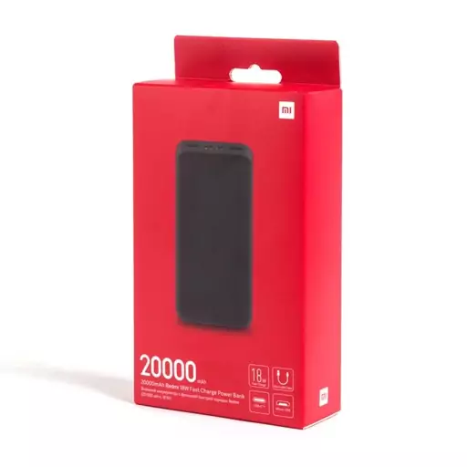 پاوربانک  گارانتی دار شیائومی مدل Redmi PB200LZM ظرفیت 20000 میلی آمپر ساعت