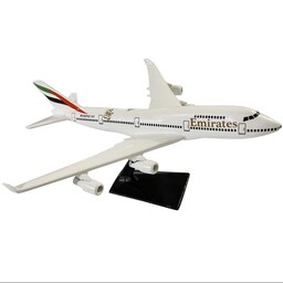 ماکت هواپیما بوئینگ 747 هواپیمایی امارات 28 سانتی