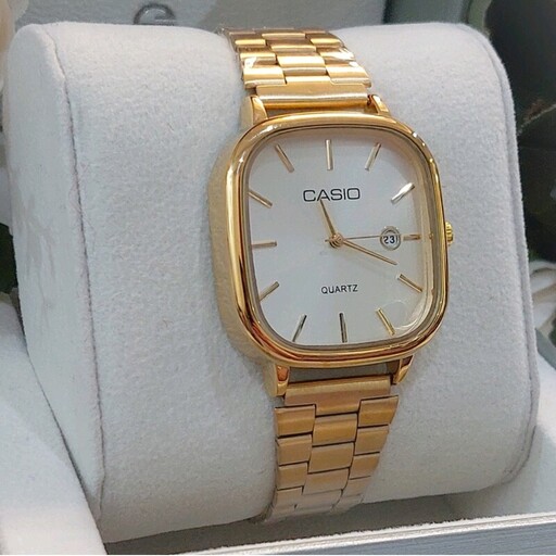 ساعت مچی مردانه کاسیو Casio طلایی ژاپن