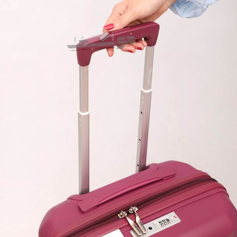 مجموعه چمدان مسافرتی نشکن مونزا مدل KL50 بژ