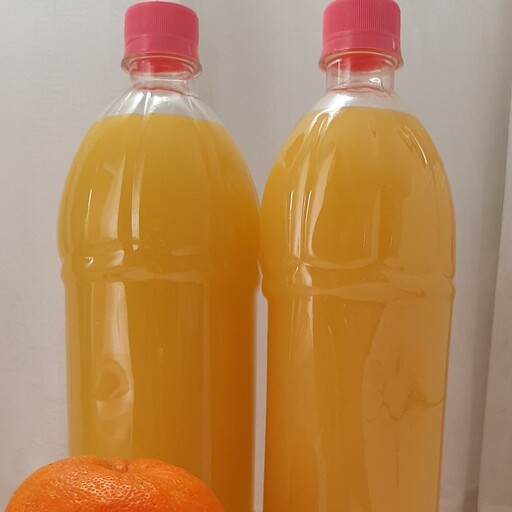 آب نارنج خانگی یک و نیم لیتری بدون افزودنی