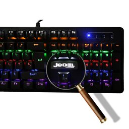   keyboard  کیبورد مخصوص بازی جدل مدل KL89   mechanical blue switch مکانیکال