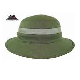 کلاه کوهنوردی سبز زیتونی( بدون روسروی)
