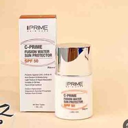 فلویید ضد آفتاب پریم ویتامین سی spf50 مناسب صورت ودور چشم 