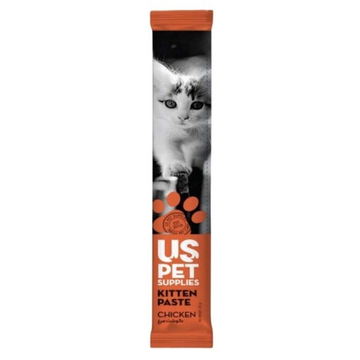 بستنی گربه  20  گرمی  Us Pet مدل kitten با طعم گوشت مرغ