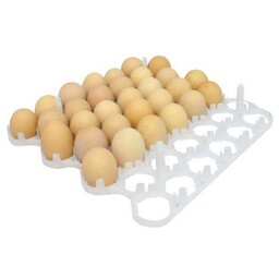 شانه تخم مرغ مناسب انواع دستگاه های جوجه کشی ظرفیت هر کدام 42 عدد تولید گروه صنعت طیور هدایت 