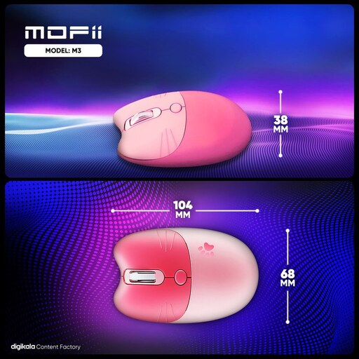 ماوس بی سیم Silent MOFII مدل M3