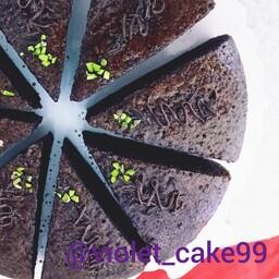 کیک شکلاتی  خیس(8 اسلایس) 