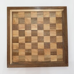 صفحه شطرنج چوبی استاندارد مینیمال چوچا (تمام چوب گردو تویسرکان)