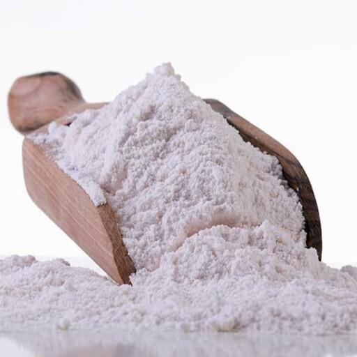 نمک صورتی آرد ( نمک معدنی ) 1کیلویی  دارای 84 نوع ماده معدنی ( کمک به درمان تیرویید کم کار )