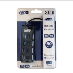 هاب X-VOX USB2.0 