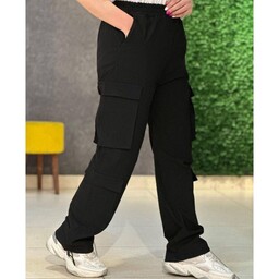 شلوار کارگو کتان کش(فری سایزتا48-50)- شلوار جیب دار- شلوار زنانه- شلوار بیرون پوش- شلوار کارگو