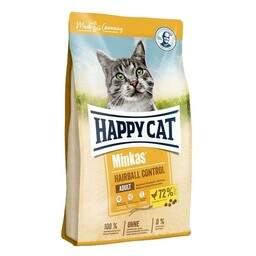 غذا خشک گربه هپی کت مدل هیربال وزن نیم کیلو( بسته بندی فله)
